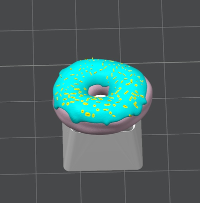 donut keycap cherry mx keyboards by bayfaire hobby & diy electronics key cap keyboard accessory computer accessories pc food restaurant 3d print model - Mito3D