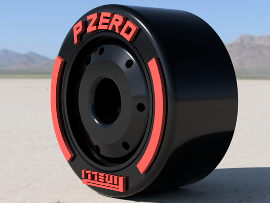 f1 pneumatico portachiavi by f1dude moda modelli formula 1 pirelli zero accessori divertimento arte corsa auto macchina ruota cerchio chiave catena 3d print model - Mito3D