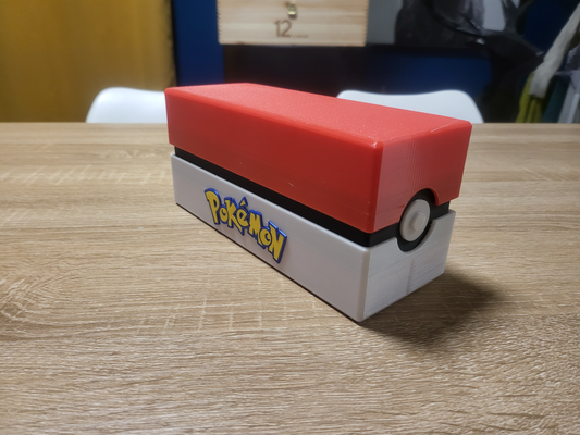 grand pok boîte carte gardien by hj 3d jouets jeux pokémon plate forme cartes pokeball pokebox espace rangement pikachu charmander bulbasaur gicler ponts deckbox cgc commerce 3d print model - Mito3D