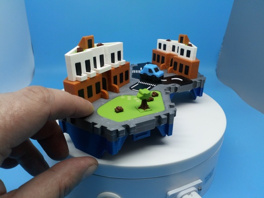 villes appartements by neil3dprints jouets jeux minuscule micro appartement mignonne construire ensemble jeu boîte d'allumettes micromachines petites hottoys 3d print model - Mito3D