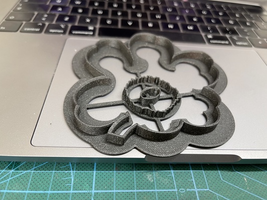 maridress mohn plätzchen cutter by temmesdesing haushalt haus modelle ausstechform christmascookiecutter finnisch desing 3d print model - Mito3D