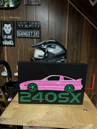 s13 240sx sign by tropicgtiturbo art 2d nissan 240 s chassis sr20 jdm drift drifting driftere touge cars stance jdmcasr jdmcars jdmcarculture 3d print model - Mito3D