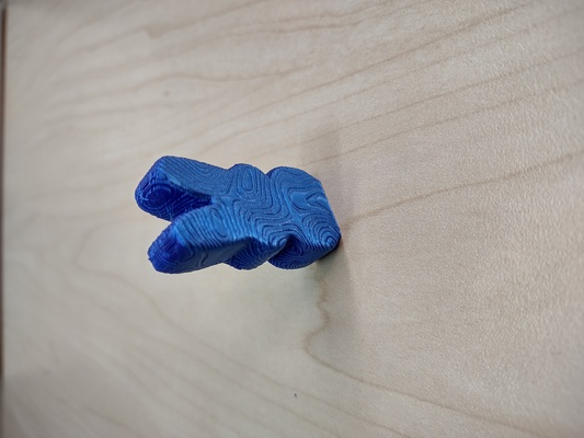 mini beskar conejito mirar furtivamente by construido larva moscardón casa festividades 3d print model - Mito3D