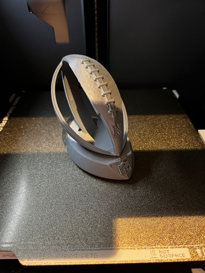 nfc meisterschaft trophäe nfl by navibp3d hobby diy sport draußen fußball amerikanisch 3d print model - Mito3D