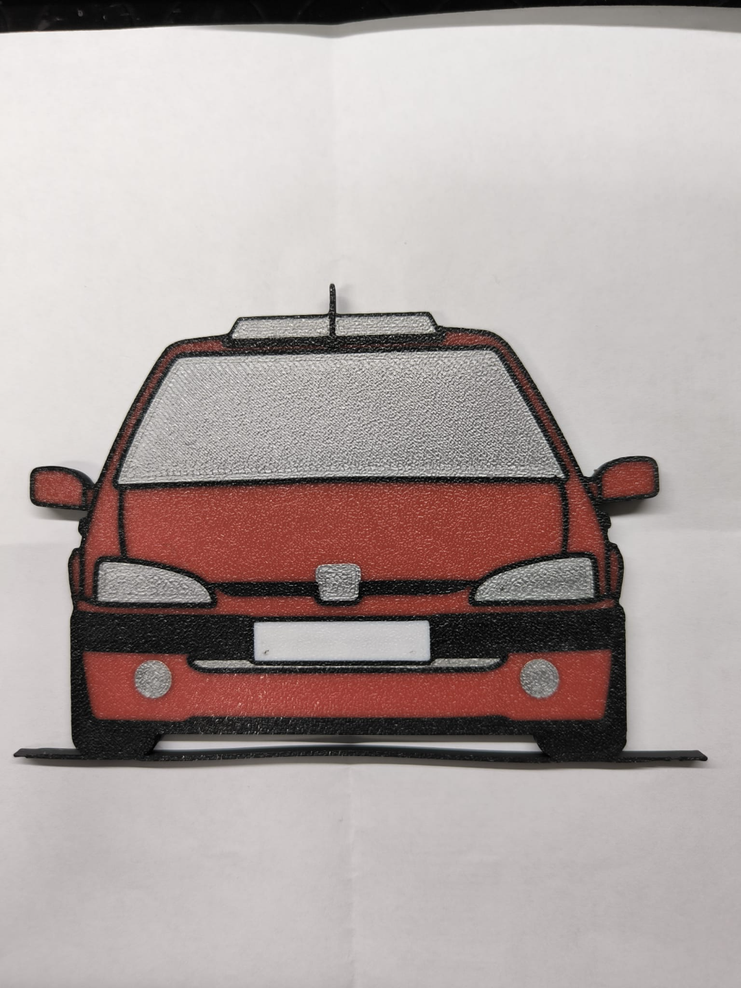 peugeot 106 gti magnete arredamento arte parete by fv corsa 2d 3d macchina accessori accessoir 3D print model - Mito3D