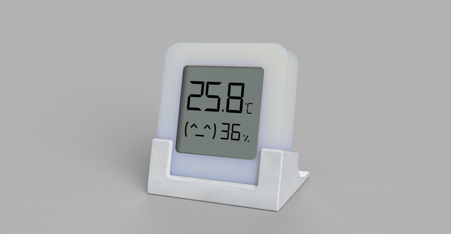 xiaomi mi temperature humidity monitor 2 case version by stamatis sarlis hobby & diy electronics sensorcover sensor 3D print model - Mito3D