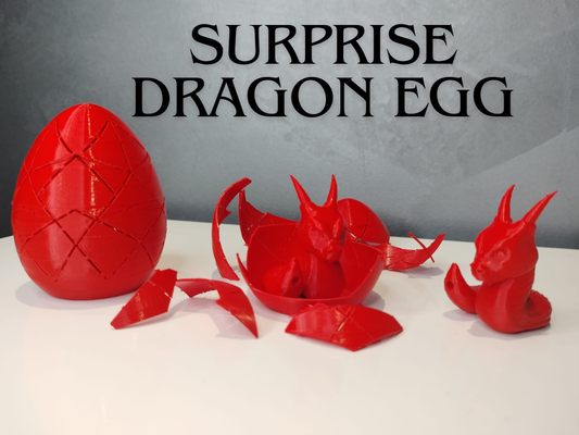 surprise dragon oeuf porte clés by giovannivigliotti3d jouets jeux 2024 drago 3d impression accessoire accessoires trousseau œufs boîte œuf 3d print model - Mito3D