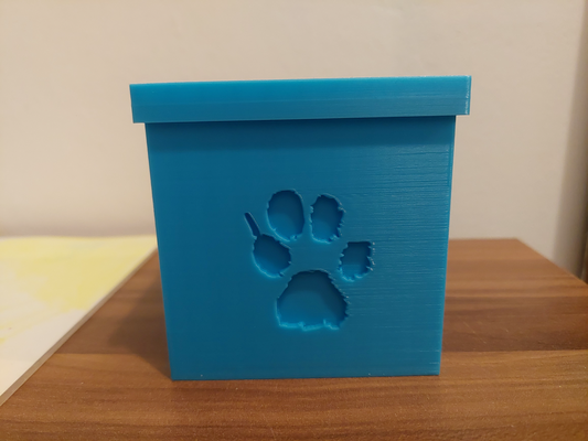 katzen pfote box by finleymeinengel haushalt haus modelle 3d print model - Mito3D