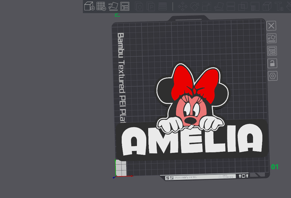 lightbox amelia by 3dprojects4u 3d printer accessories minnie 3d print model - Mito3D