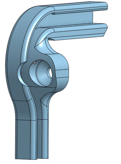 angle cable clip management screw mount by claimed4all tools organizers cablemanagement 3d print model - Mito3D