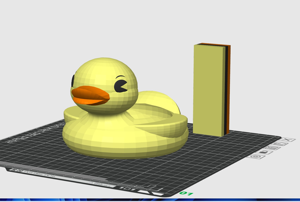 canard bol by art modèles 3d print model - Mito3D