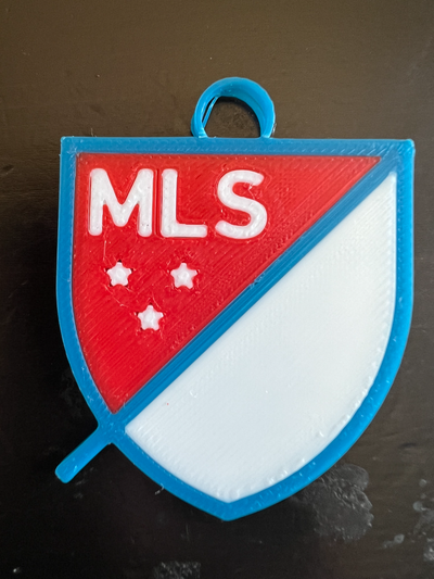 mls logo llavero by gruñón arte señales logos fútbol 3d print model - Mito3D