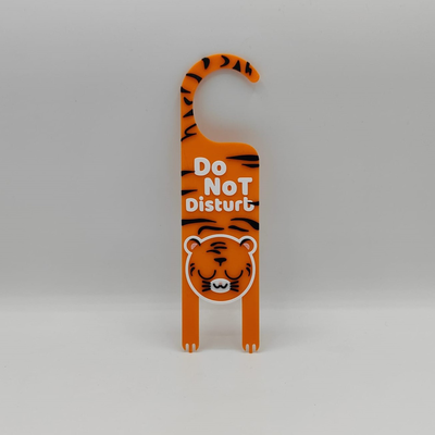 do molestar tigre by sparks3d arte señales logos etiqueta puerta animal gracioso elegir 3d print model - Mito3D