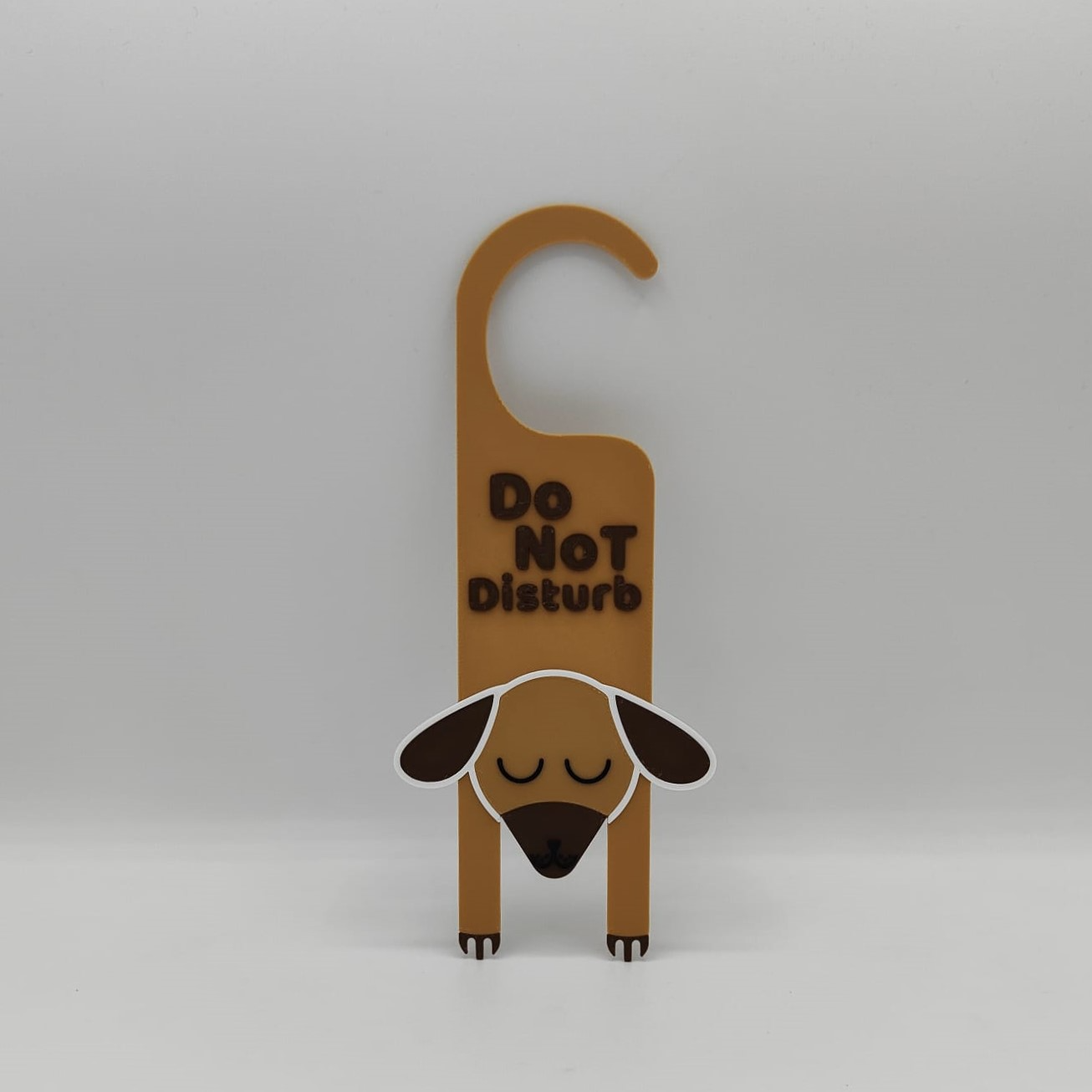 do molestar perro by sparks3d arte señales logos etiqueta puerta animal gracioso elegir 3D print model - Mito3D