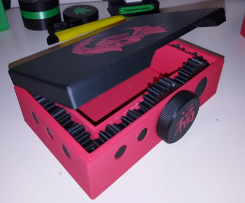 dragon's mechanical box by dino2211 household decor dragon contest 3d print model - Mito3D