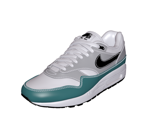 nike aire max 1 by loboskrim moda calzado zapatilla 3d print model - Mito3D