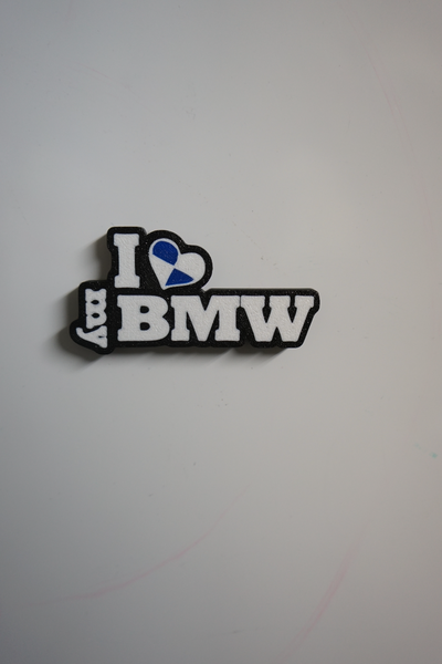 i amore my bmw magnete by 3d battista stampa domestico arredamento 3d print model - Mito3D