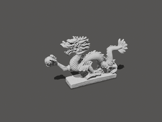 drachen skulptur drachen skulptur by julianisch gericht kunst skulpturen 2024 3d drucken 2d zubehörteil drache drachenskulptur wettbewerb 3d print model - Mito3D