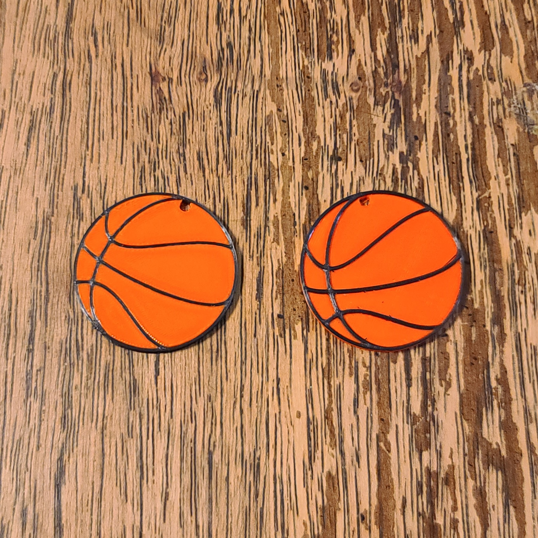 basketbol küpe yükseltilmiş damızlık çemberler by dohara1985 moda modeller kulak yüzük yüzükler çember nba hoopearring ders çalışma 3D print model - Mito3D