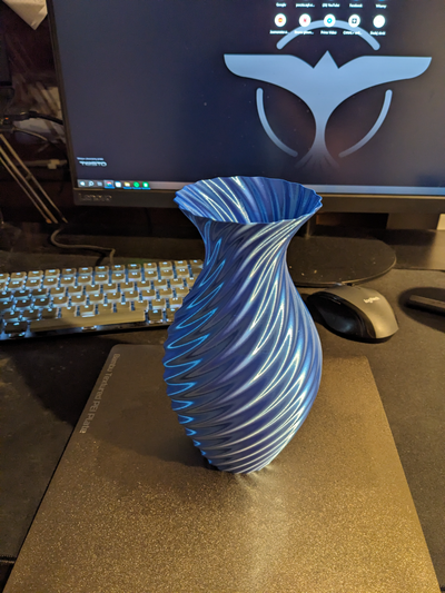 vaso espiral 1 by cudi98 generativo 3d modelo my modo copo flor estanque 3d print model - Mito3D