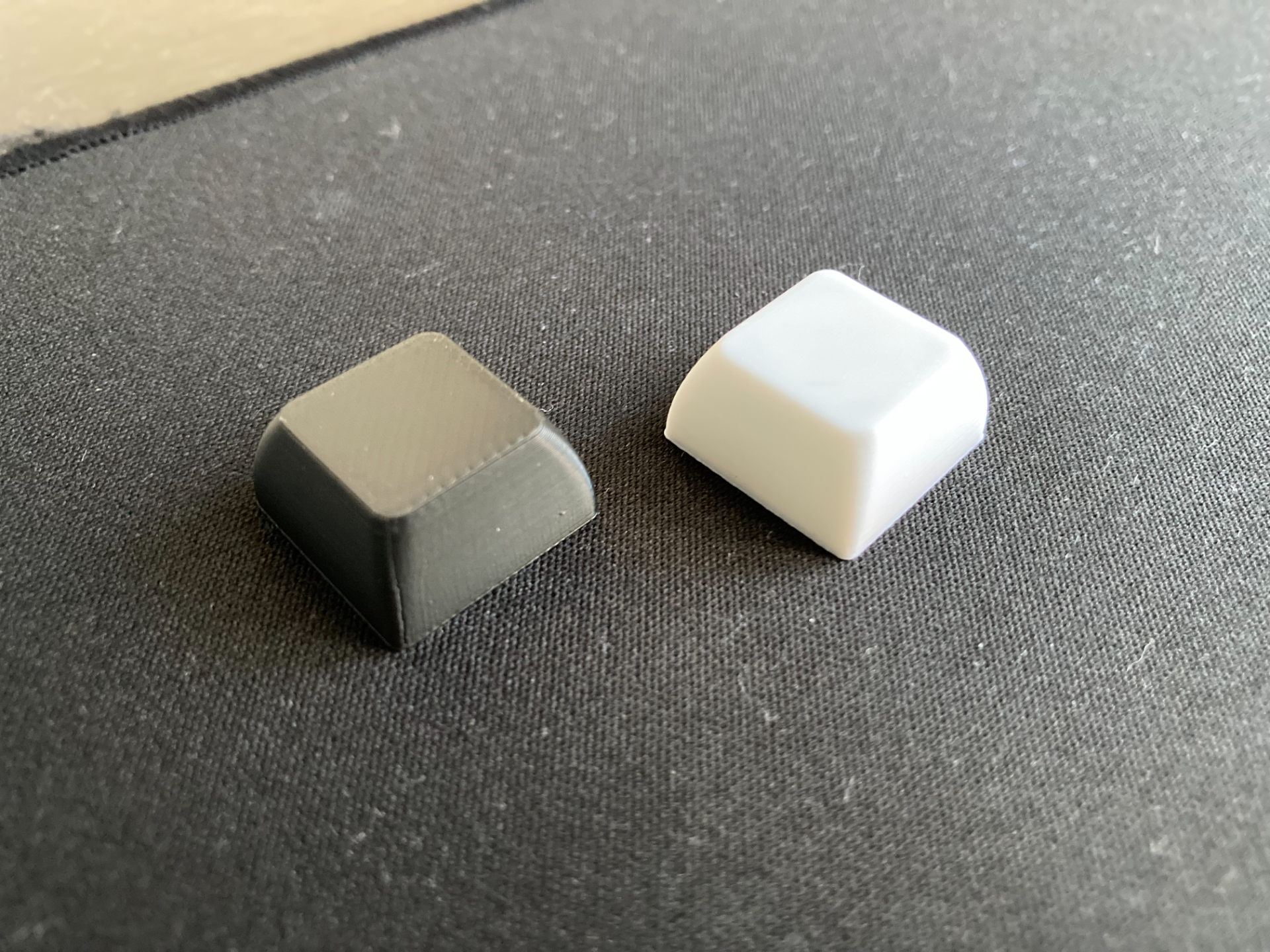 xda estilo keycaps branco by misteryan passatempo faça eletrônicos tecla chave boné teclado interruptor botão borda botões cereja mx 3D print model - Mito3D