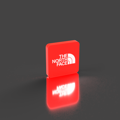 nord viso logo guidato luce scatola lampada by superiororganisersolutions domestico arredamento 3d print model - Mito3D