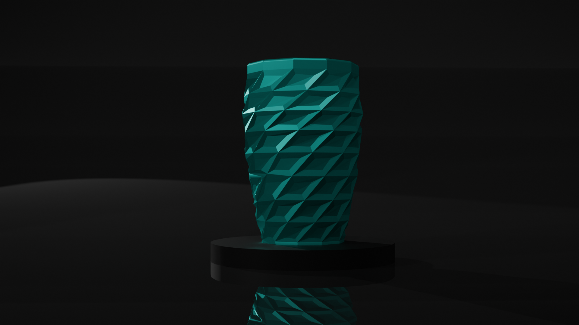 cruel vase by poruba express generative 3d model my solid flower 3D print model - Mito3D