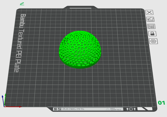 voronoi kugel neu gemischt by apollys kunst modelle ablassen löcher 3d print model - Mito3D