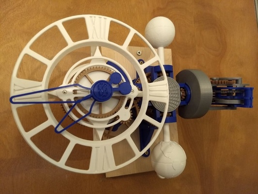 triassiale quarzo movimento aggiornamento by mcmaven formazione scolastica ingegneria orologio ingranaggi tourbillon 3d print model - Mito3D