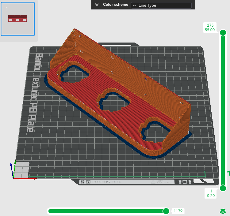 m12 bateria suporte triplo mudou orientação borda térmico desempenho remixado by esculpindo poços ferramentas organizadores milwaukee parede monte armazenamento 3D print model - Mito3D