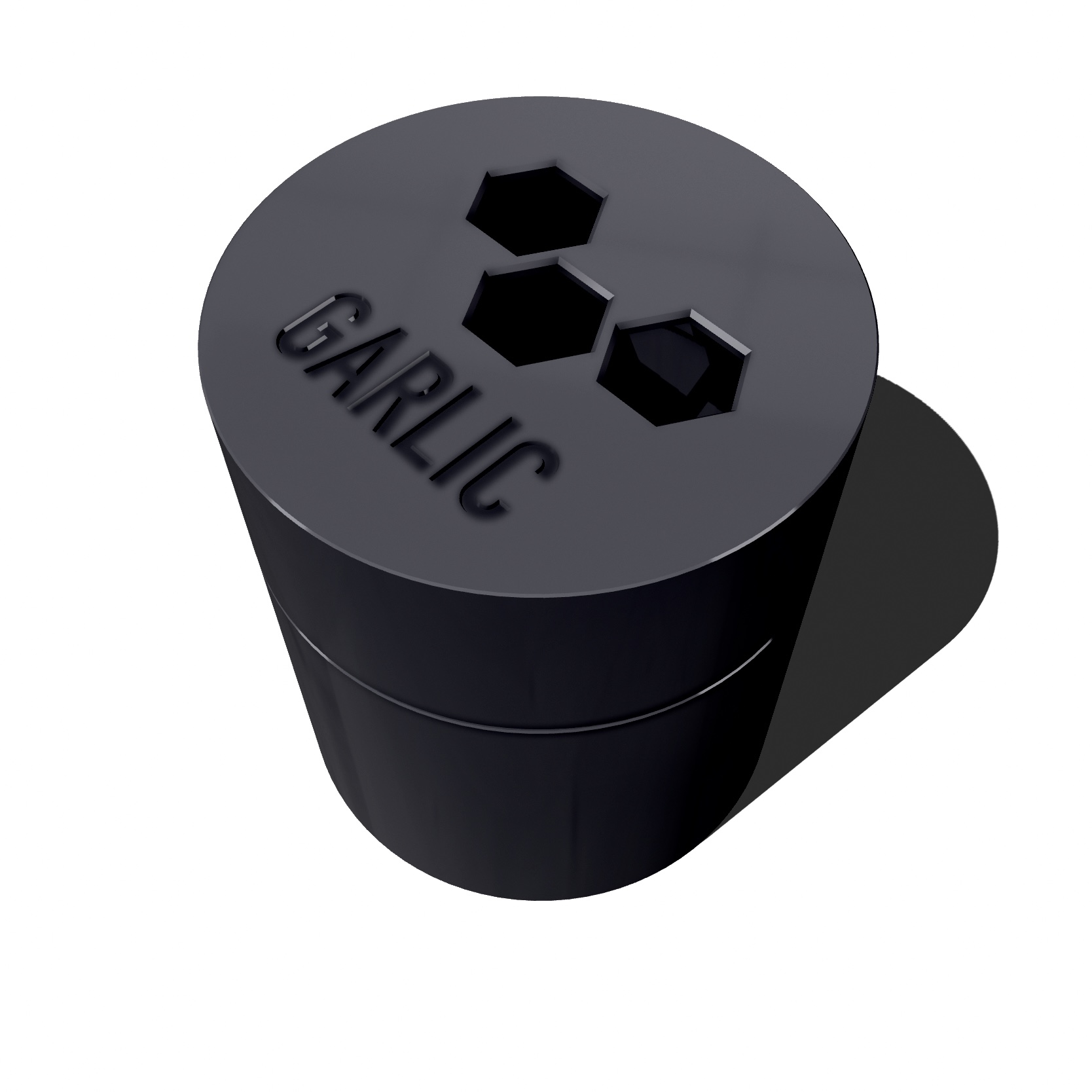 spice container - garlic remixed by gdesign household house models box storage 3D print model - Mito3D