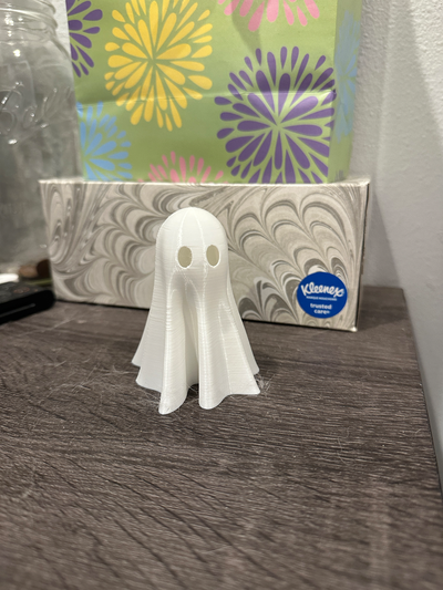 fantasma by lobosdencraftco casa decoración víspera santos escalofriante 3d print model - Mito3D