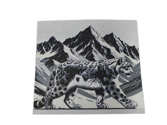 kar leopar irbis by uzman yazdır 3d üretken model şapka dövmesi taş ocağı pantera expertdruku3d binmek everest dağlar 3d print model - Mito3D