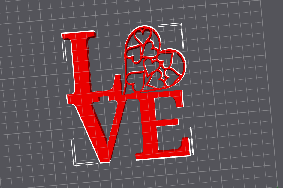 liebe ornament herz by fatalchaos25 haushalt dekor valentinstag zuhause haus zubehör zubehörteil 3D print model - Mito3D