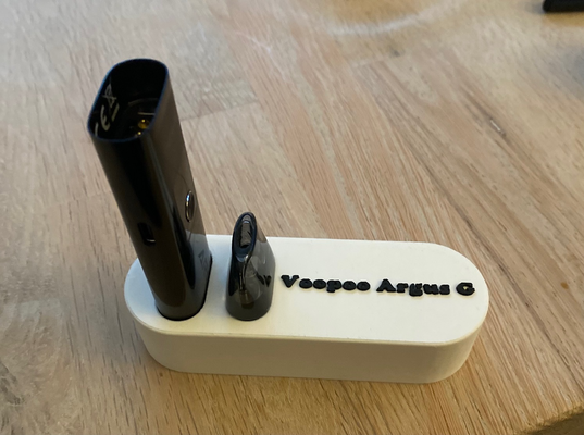 voopoo argus supporter by jensen ménage maison modèles ecig 3d print model - Mito3D