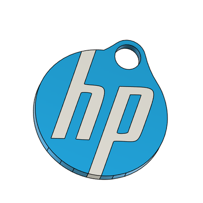 hp llavero ams by jpokorny12 moda modelos pc marca 3d print model - Mito3D