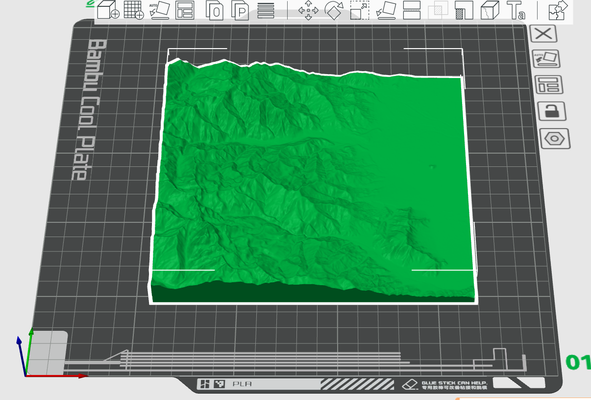 alpen maritim rucas monviso ebenen pinerolo kavour by flagge 3d drucker teile 3d print model - Mito3D