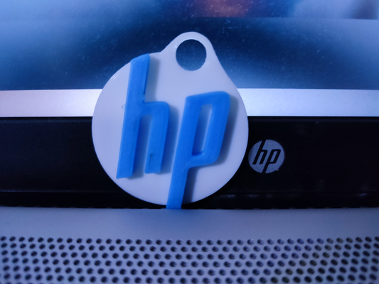 hp llavero ams by jpokorny12 moda modelos pc marca logo 3d print model - Mito3D