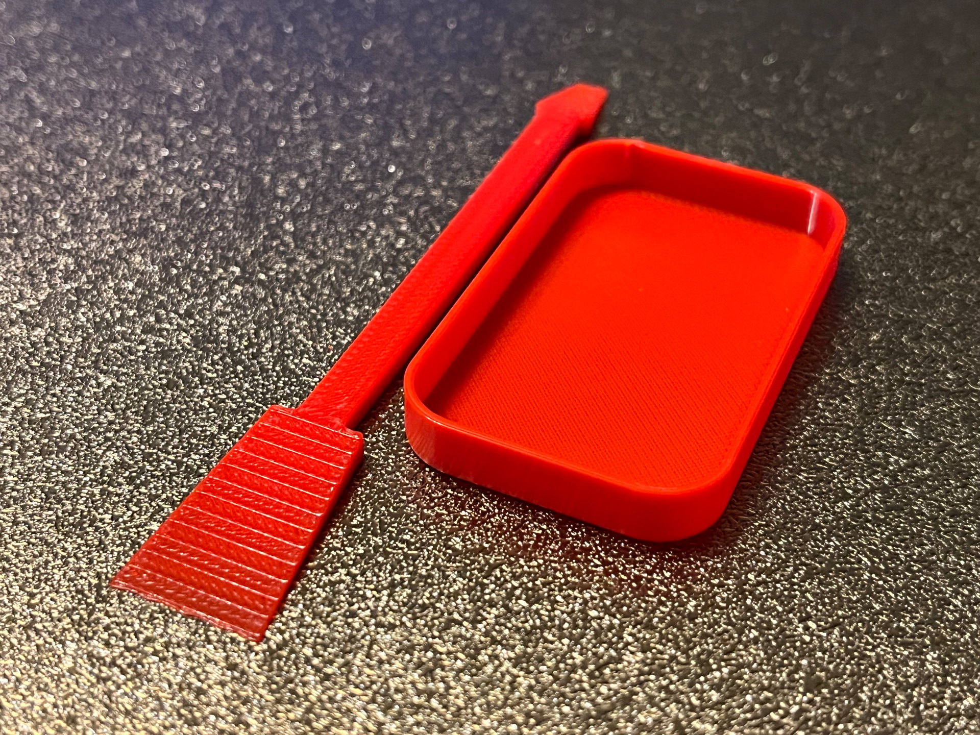 époxy colle spatule bol by ilorium02 outils main uhu 2k impression 3D print model - Mito3D