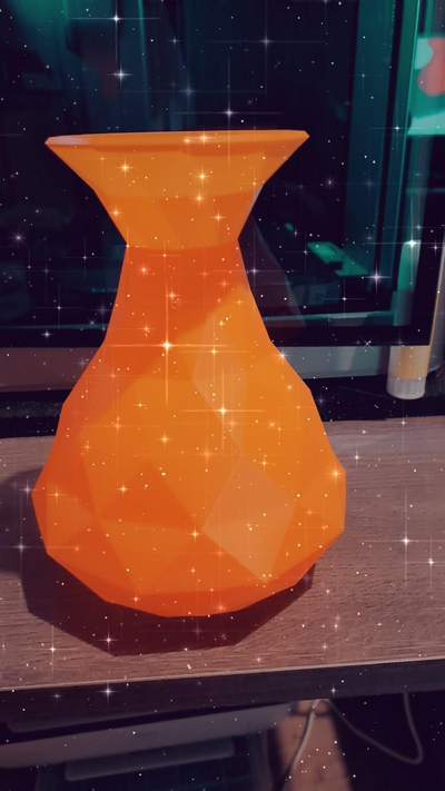 vase brouillon by gamdep génératif 3d modèle my 3d print model - Mito3D