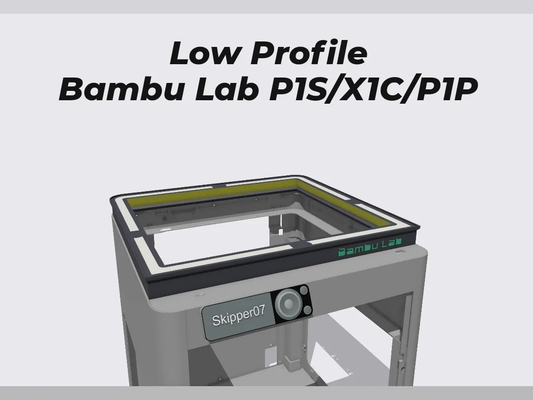 takım led p1ps by sk07 skipper07 3d yazıcı aksesuarlar örtmek kılıf bambulab çerçeve 3d print model - Mito3D