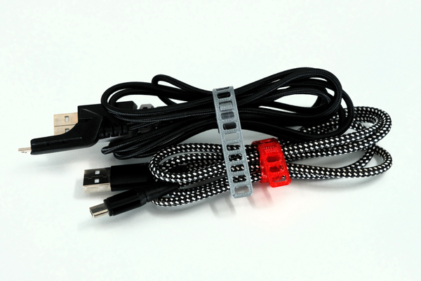 tpu kabel clip veranstalter by sakul werkzeuge manager postleitzahl krawatte kabelbinder usb 3d print model - Mito3D