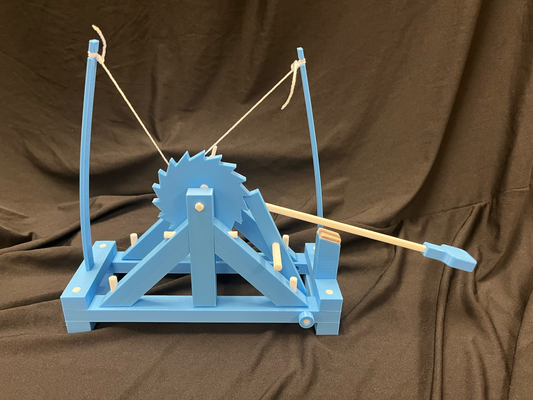 vinci katapult by jeffrey wilkins bildung physik astronomie startprogramm nerf projektil davinci 3d print model - Mito3D