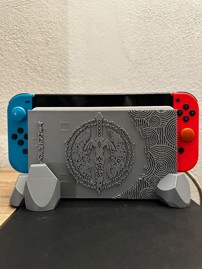 zelda quai nintendo commutateur remixé by manthas jouets jeux larmes of royaume 3d print model - Mito3D