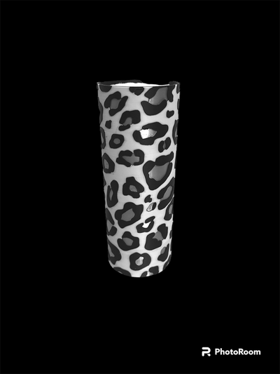 penna titolare supporto leopardo by 3d arte domestico arredamento leo porta tenere design trucco up cosmetico organizzatore donne bambu ams bambolotto 3d print model - Mito3D