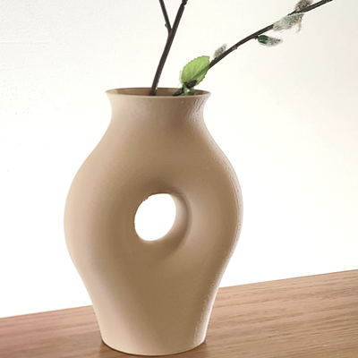 moderno vaso buco by creatori mescolare domestico arredamento vasi decorazione decorazioni decorativo per casa home decor schermo estetico fiori fiore pianta impianti 3d 3dprint polymaker 3d print model - Mito3D