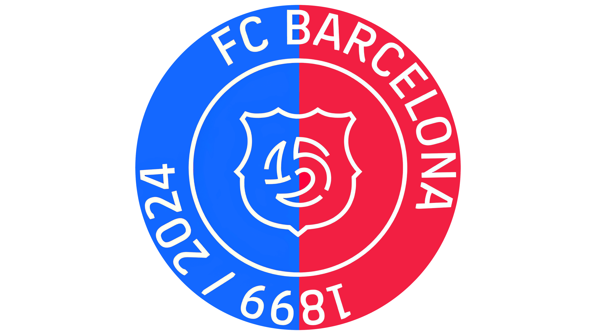 fc barcelone 125 anniversaire logo by impression virtuelle loisir diy sport air fcb bateau fc barcelona messi espagne 3D print model - Mito3D