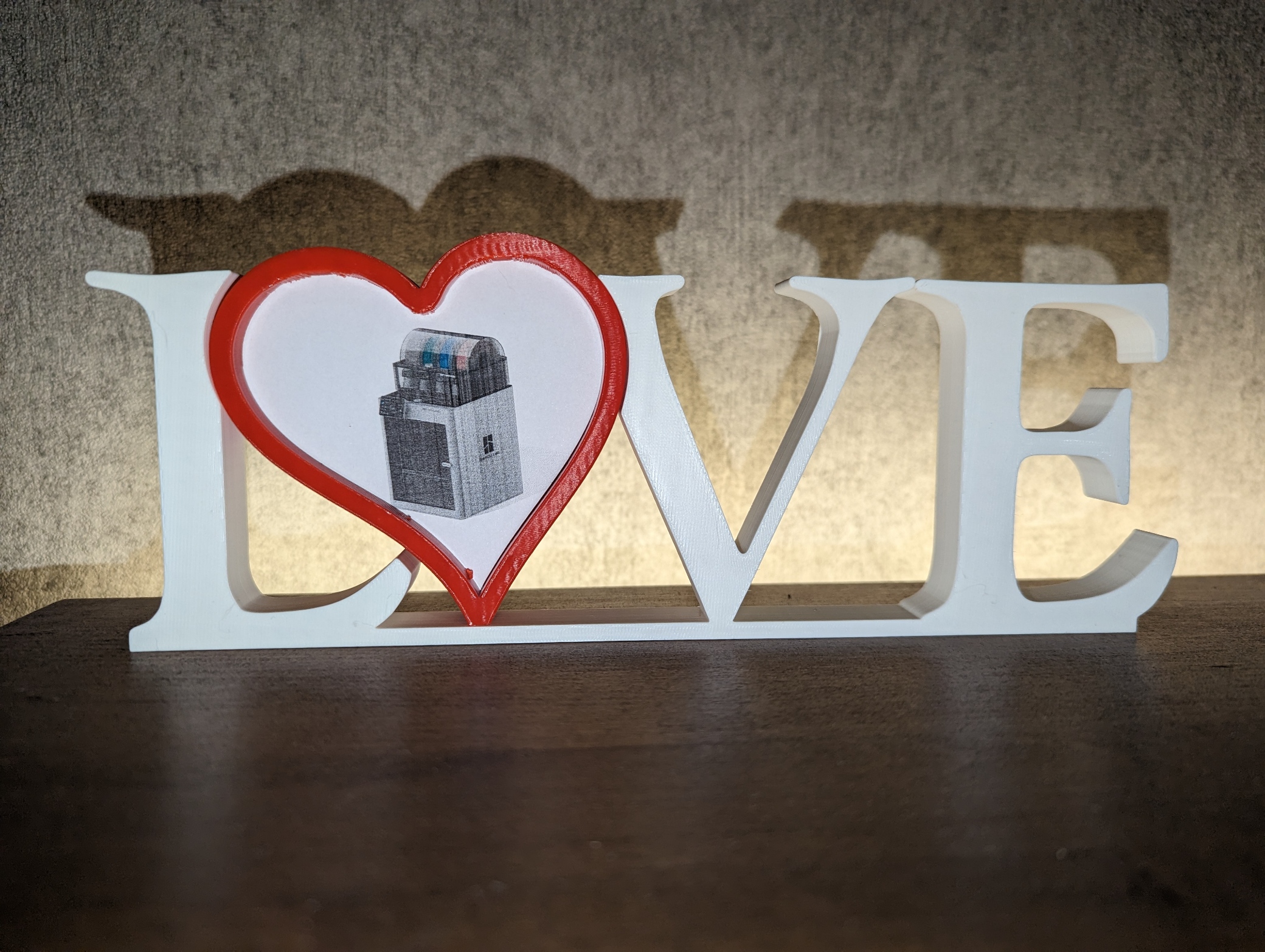 amore immagine telaio remixato by markus710 arte sculture deco regalo cuore cornice san valentino regali ti amo fidanzata geschenk loveheart lovercraft adoro 3D print model - Mito3D