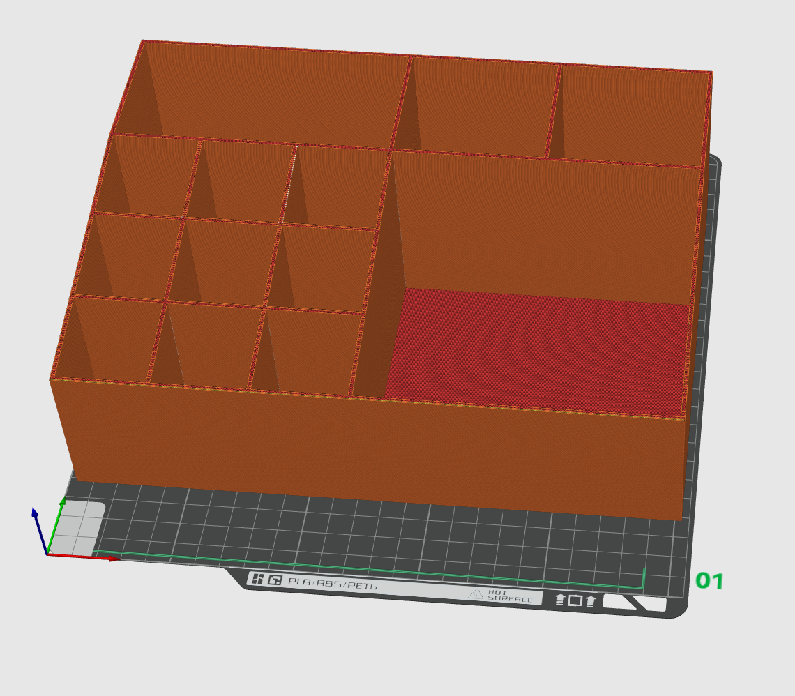 lápiz labial almacenamiento caja by hijastro herramientas organizadores 3D print model - Mito3D