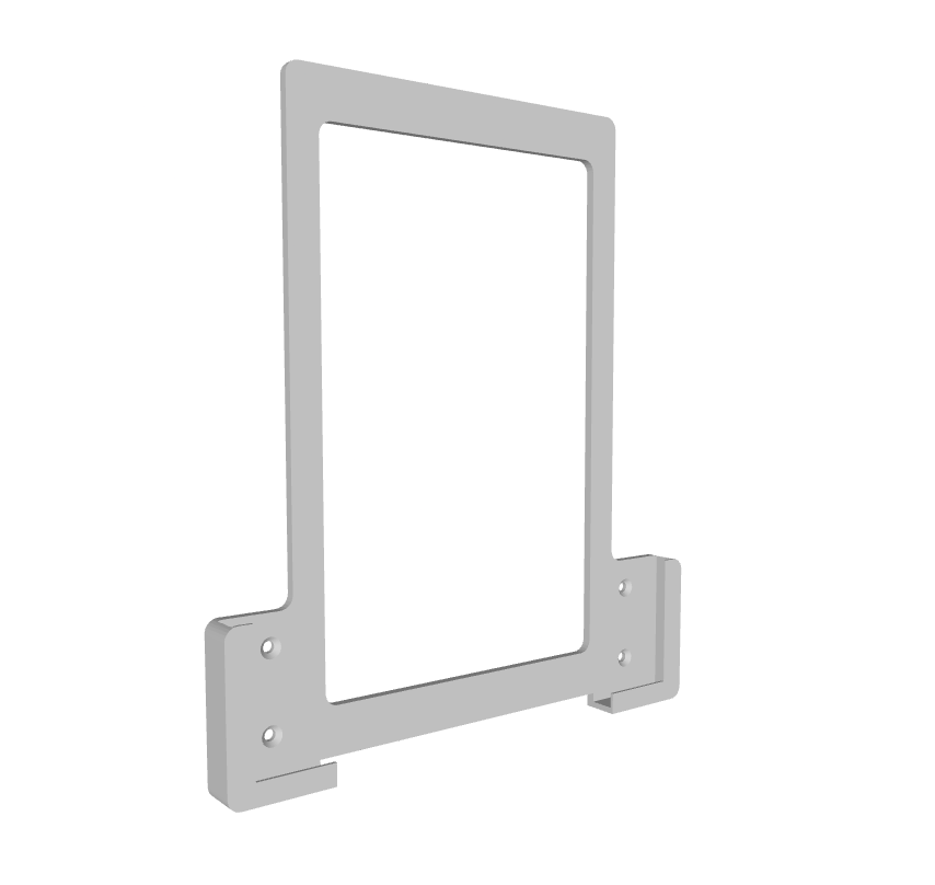 redmi pad se vertical wall mount by asynkron tools gadgets tablet xiaomi wallmount 3D print model - Mito3D